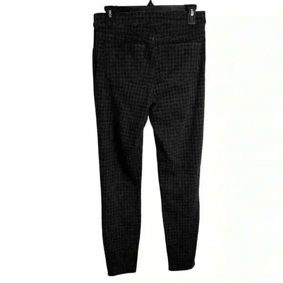SPANX Jean-ish Ankle Leggings Skinny Pants Houndstooth Size Medium - Picture 8 of 12